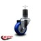 Service Caster 3'' Blue Poly Wheel Swivel 1-5/8'' Expanding Stem Caster SCC-EX20S314-PPUB-BLUE-158 - alternate 3